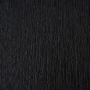 Black Strips Foil Crushed Fabric DT-28075 - TradeUNO