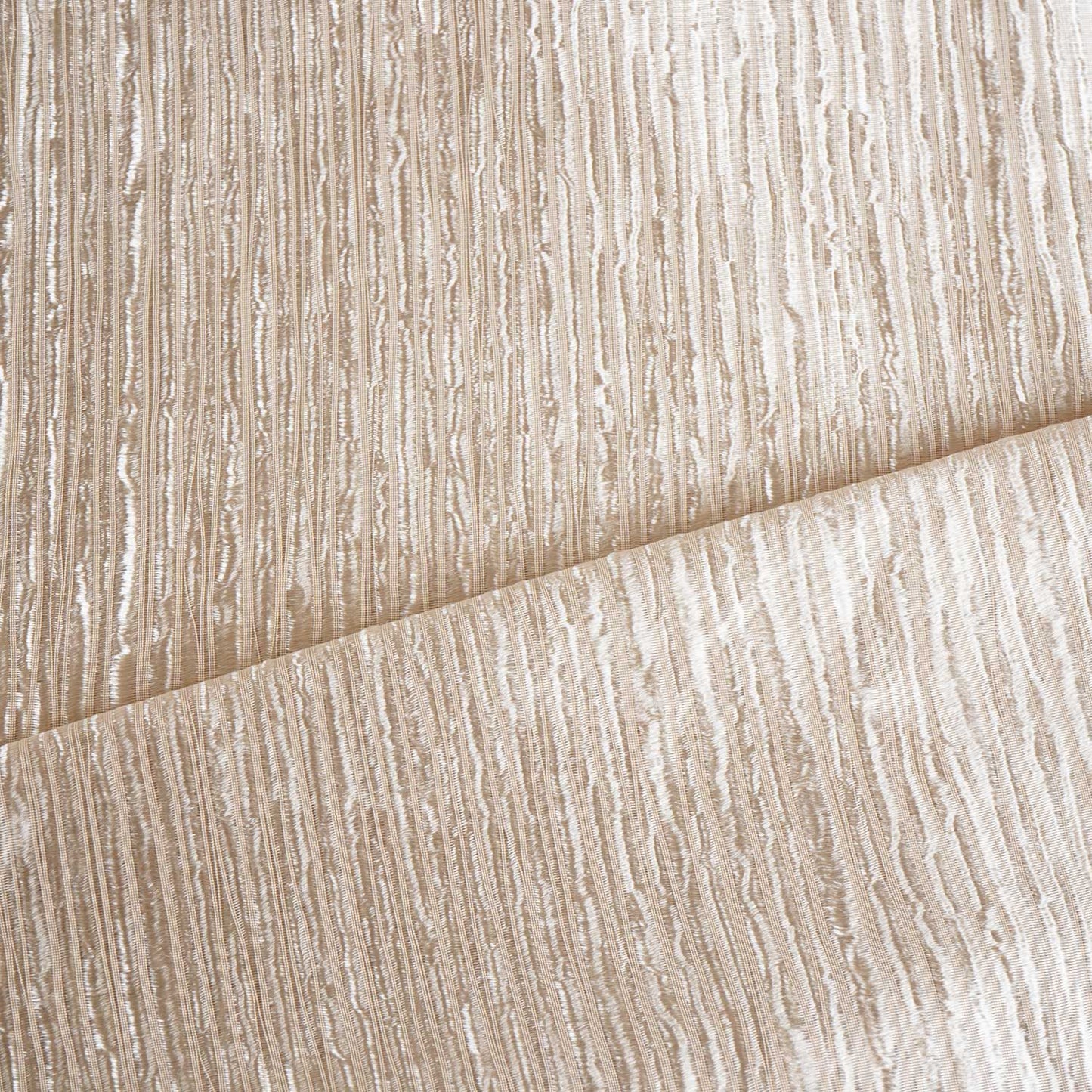 Golden Strips Foil Crushed Fabric DT-28076