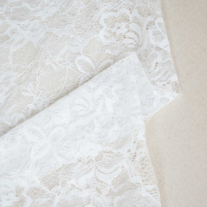 White French Lace Fabric DT-28077 - TradeUNO