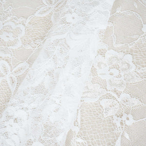White French Lace Fabric DT-28077 - TradeUNO