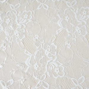 White French Lace Fabric DT-28077 - TradeUNO