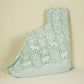 Sky Blue Chikanikari Georgette Fabric DRAJ-28079