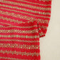 Red Shaded Sabyasachi Zari Embroidery Georgette Fabric DRAJ-28083