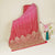Pink Shaded Sabyasachi Zari Embroidery Georgette Fabric DRAJ-28085
