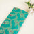 Teal Green Jaal Brocade Fabric KRE-28195