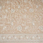 Beige Floral Thread Sequins Embroidery Chikankari Georgette Fabric DRAJ-28284
