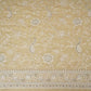 Lemon Yellow Floral Thread Sequins Embroidery Chikankari Georgette Fabric DRAJ-28285