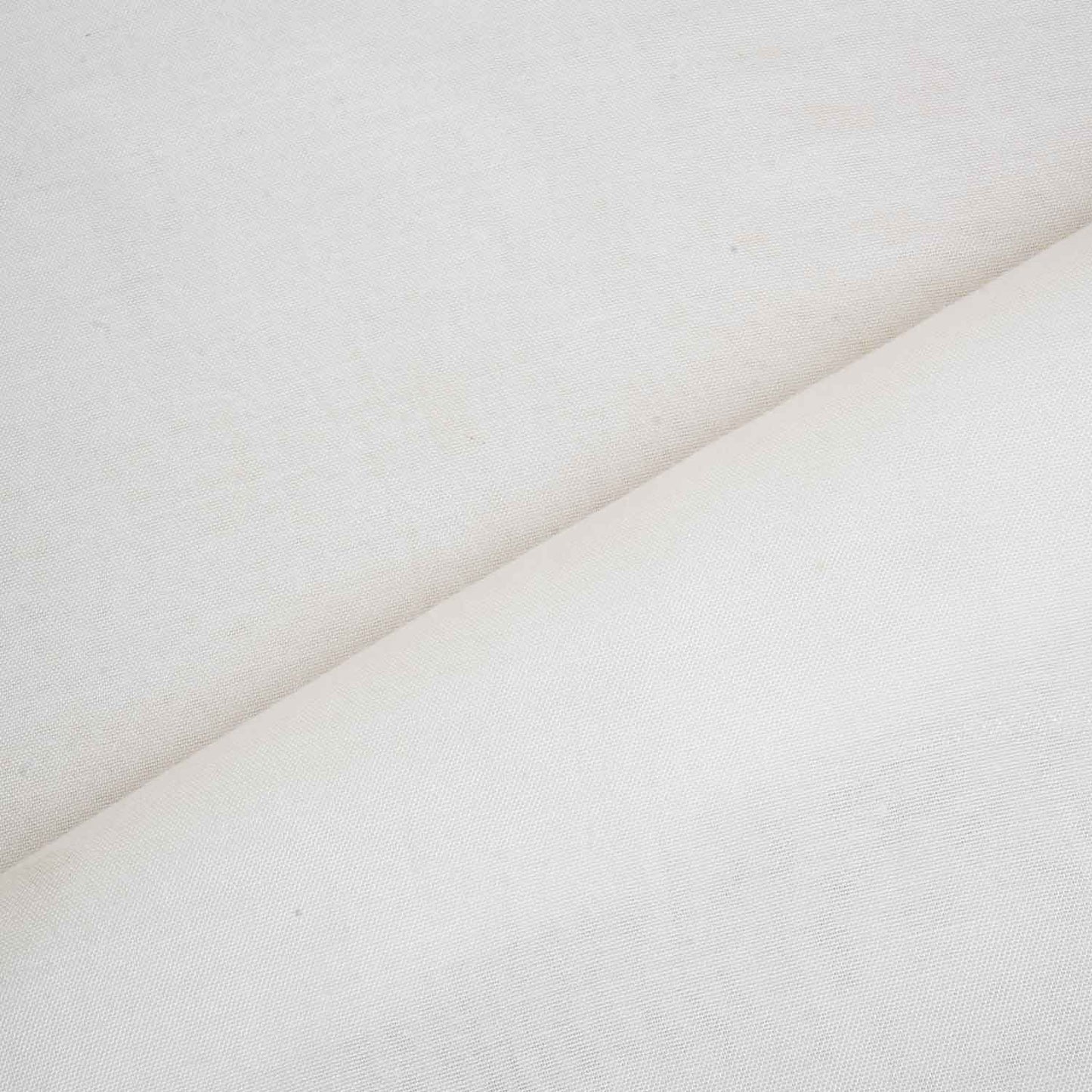 White Solid Super Shantoon RFD L-100 Fabric IF-28287