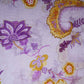 Lavender Cutdana Hand Work Floral Print Organza Fabric MT-28290