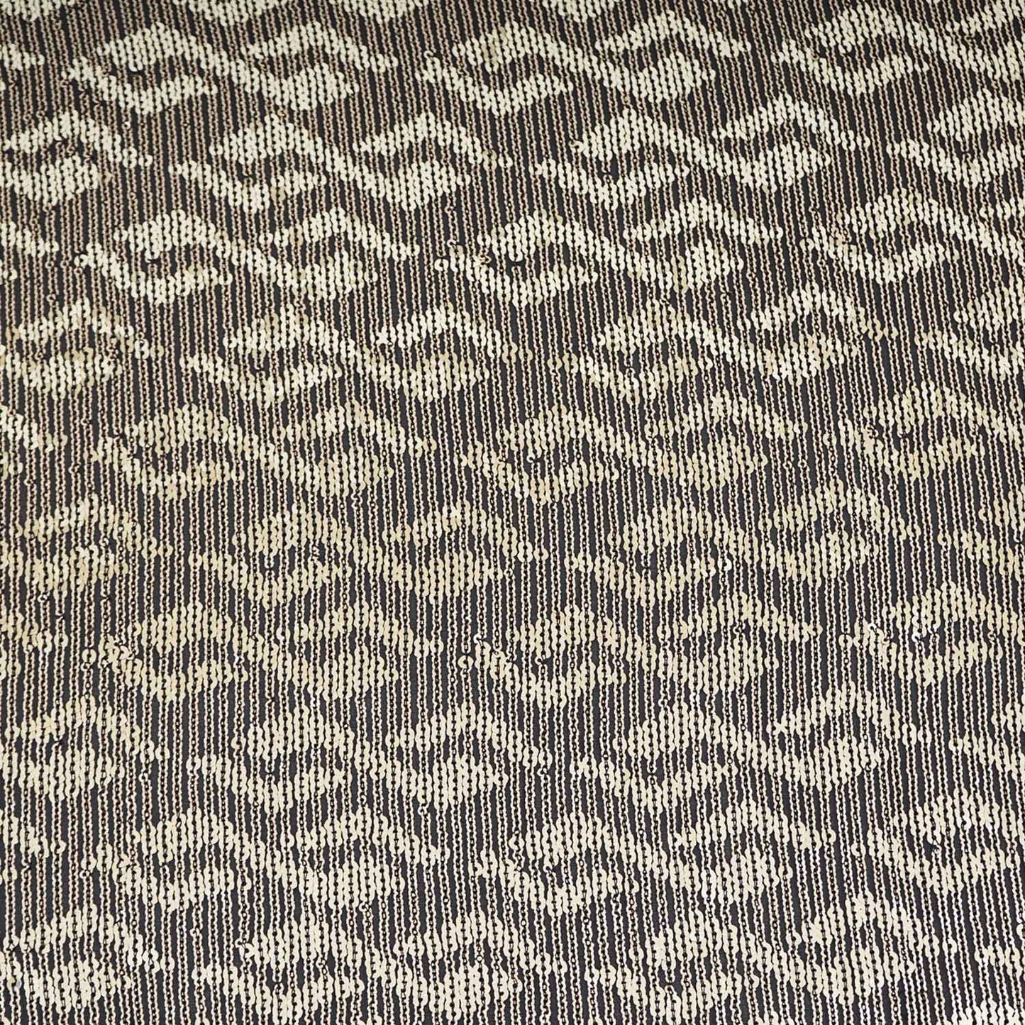 Black Sequins embroidery Georgette Fabric WI-29172