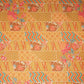 Mustard With Multicolor Floral Print Crepe Fabric GT-29177 - TradeUNO