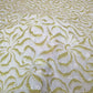 Lime Green Abstract Print Cotton Schiffli Fabric MT-29220
