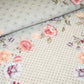 Light Green Floral Print Cotton Schiffli Fabric MT-29222