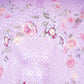 Dusky Pink Floral Print Cotton Schiffli Fabric MT-29227 - TradeUNO