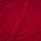 Magenta Pink Border Work Cutdana Micro Velvet 9000 Fabric SC-28297