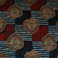 Teal Blue Floral Print Mashru Silk Fabric EEG-28305