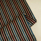 Black With Multicolour Strips Mashru Silk Fabric EEG-28317