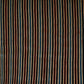 Black With Multicolour Strips Mashru Silk Fabric EEG-28317