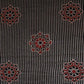 Black Abstract Strips Print Mashru Silk Fabric EEG-28322