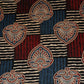 Black Floral Print Mashru Silk Fabric EEG-28324