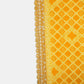 Yellow Bandhani Jacquard 60*60 Georgette Dupatta TF-32694