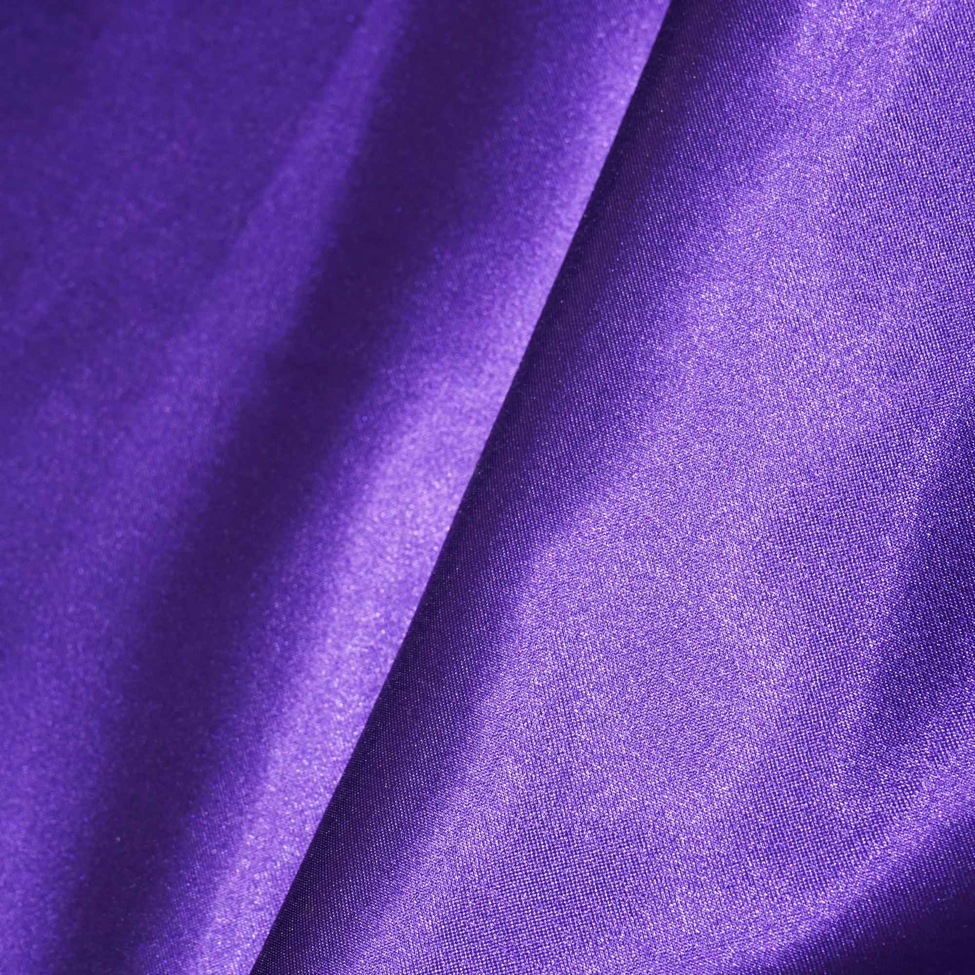 Dark Purple Solid Satin TU 3299