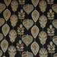 Black Floral Print Mashru Silk Fabric EEG-28332