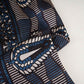 Black Ajrakh Print Mashru Silk Fabric EEG-28338