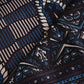 Black Ajrakh Print Mashru Silk Fabric EEG-28338