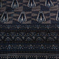 Black Ajrakh Print Mashru Silk Fabric EEG-28338
