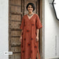 Red Ajrakh Print Cotton Fabric MFR-29839