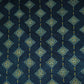 Teal Blue Floral Print Mashru Silk Fabric EEG-28347