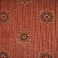 Red Floral Print Mashru Silk Fabric EEG-28370