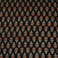 Black Floral Print Mashru Silk Fabric EEG-28376