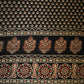 Black Ajrakh Print Mashru Silk Fabric EEG-28384