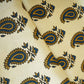 Cream Floral Print Mashru Silk Fabric EEG-28386