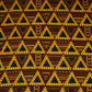 Yellow Geometrical Print Mashru Silk Fabric EEG-28388