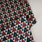 Cream Geometrical Print Mashru Silk Fabric EEG-28391 - TradeUNO
