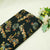 Black Floral Printed Viscose Fabric TU 4440