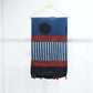 Blue with Red Polka Dot print Modal Silk Kaftan EEG-31632