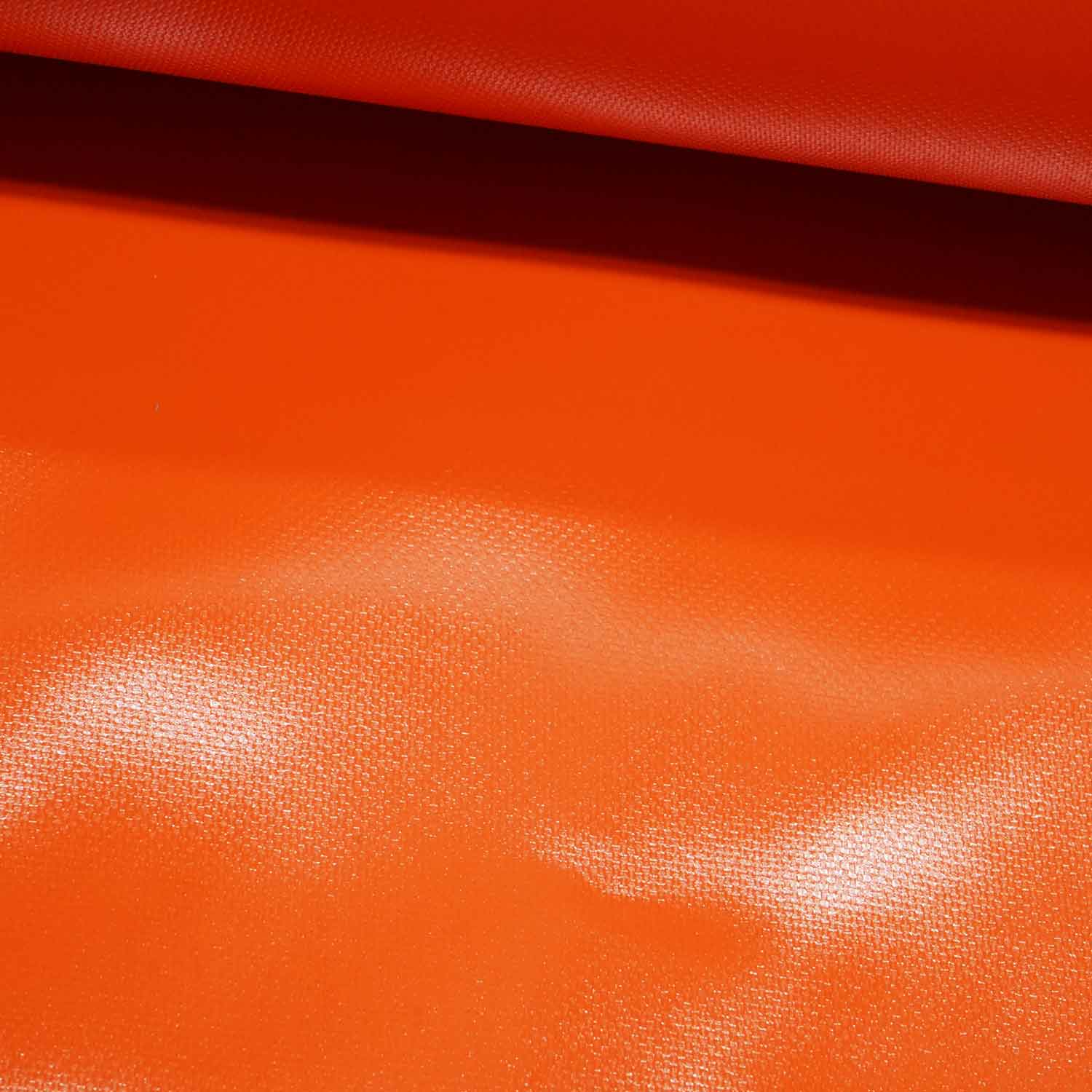 600 GSM Double Side Coated PVC Fabric ORANGE - TradeUNO