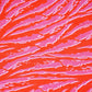 Orange Abstract Print Rayon fabric Tu-5148