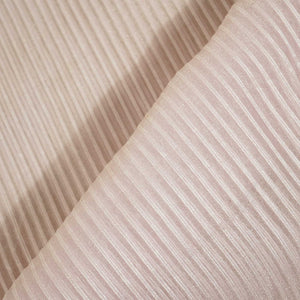 Light Pink Stripe Poly Organza Fabric Poly Organza TU-5166