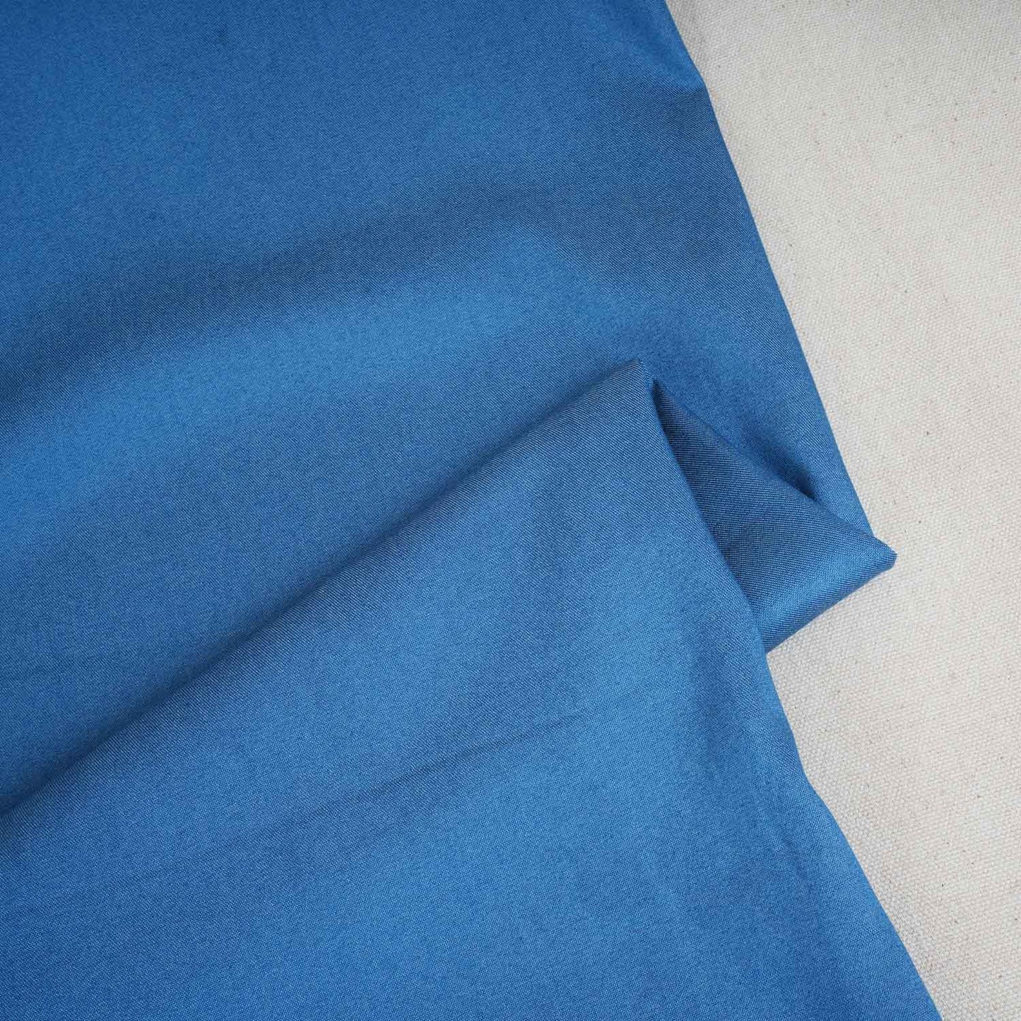 Light Blue Solid Thin Denim PDM-28527