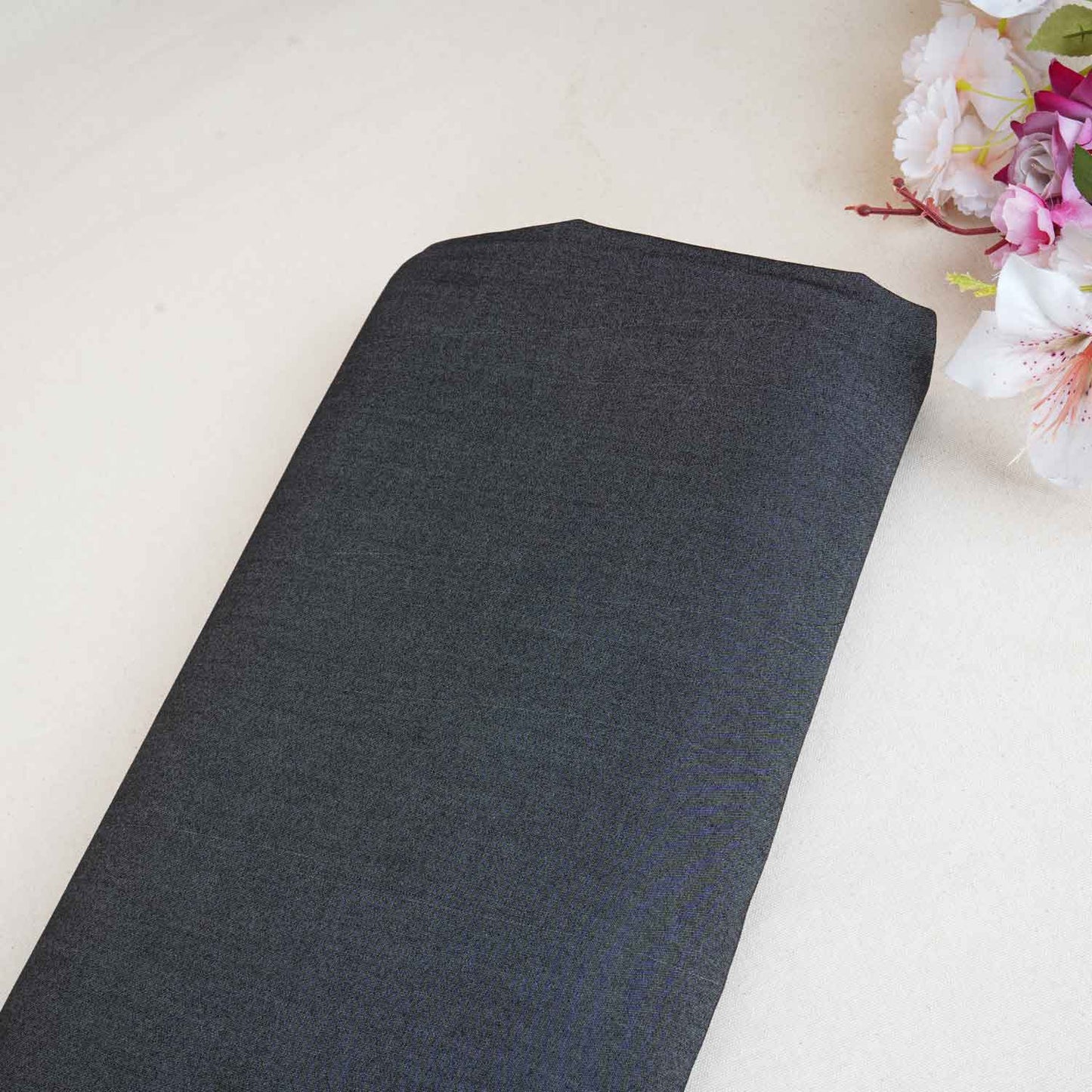 Black Solid Thin Denim PDM-28528