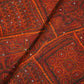 Maroon Bandhani Print Poly Viscose Fabric Viscose voile TU-5286