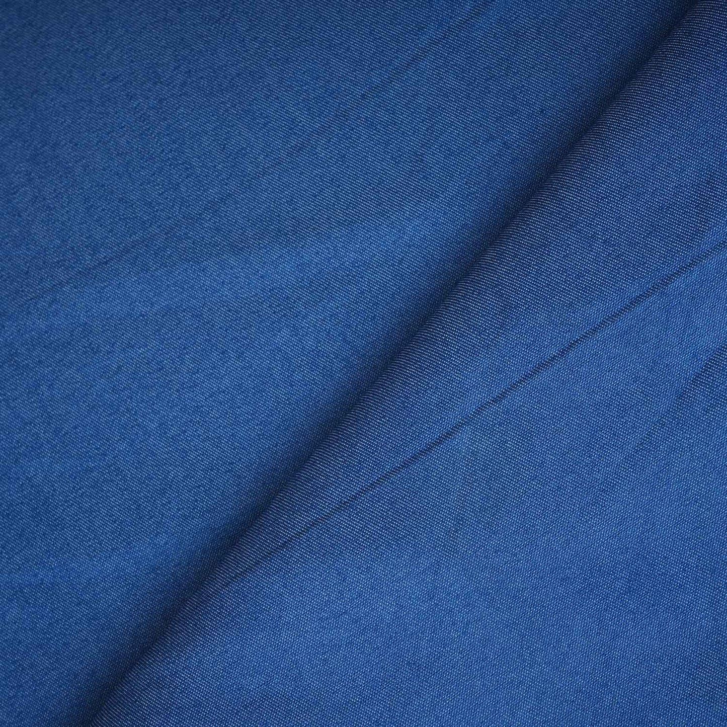 Blue Solid Thin Denim PDM-28529