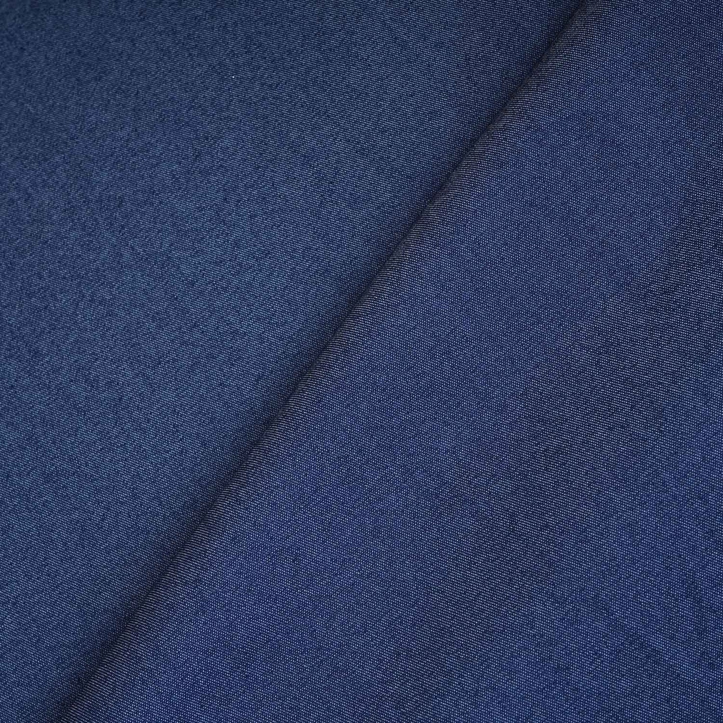 Dark Blue Solid Thin Denim PDM-28530