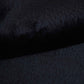 Black Solid Leather Fur Fabric PDM-28533