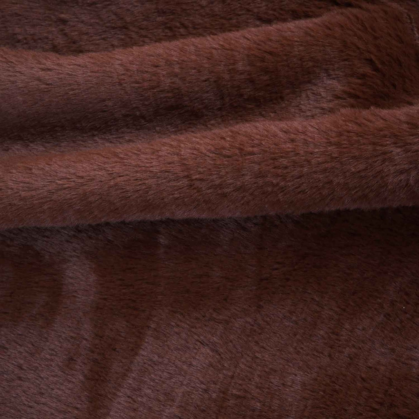 Light Brown Solid Leather Fur Fabric PDM-28535
